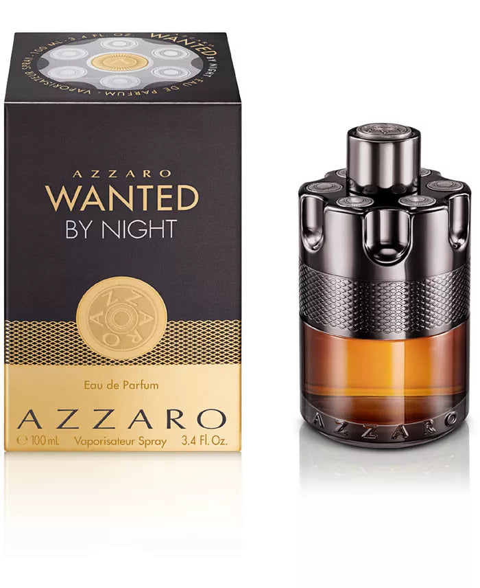 Azzaro Wanted By Night Eau de Parfum for Men - 3.4 oz