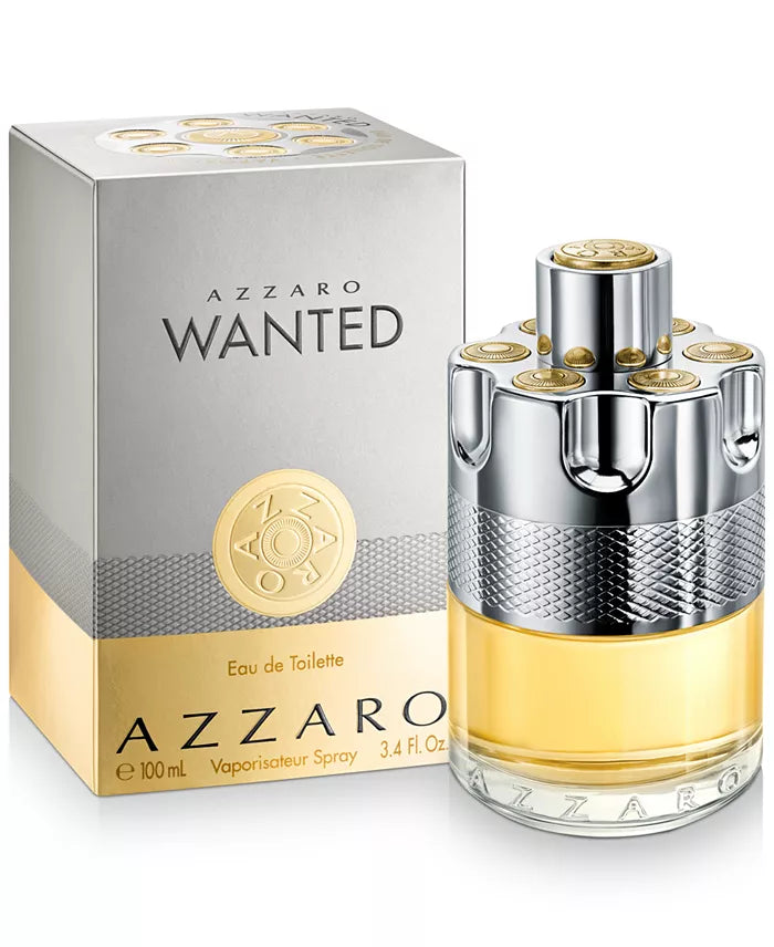 Azzaro Wanted Eau de Toilette for Men - 3.4 oz