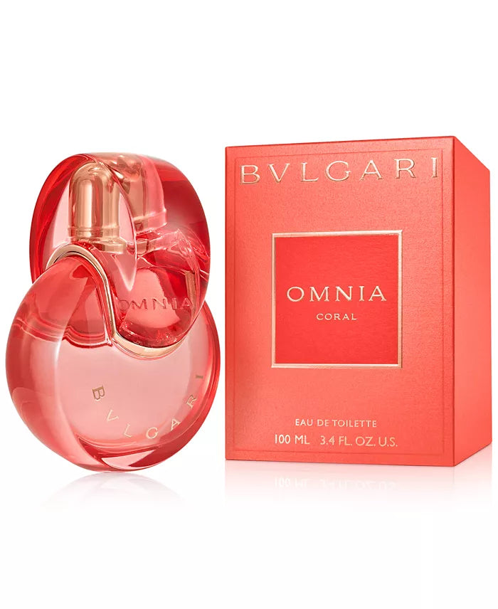 BVLGARI Omnia Coral Eau de Toilette for Women - 3.4 oz