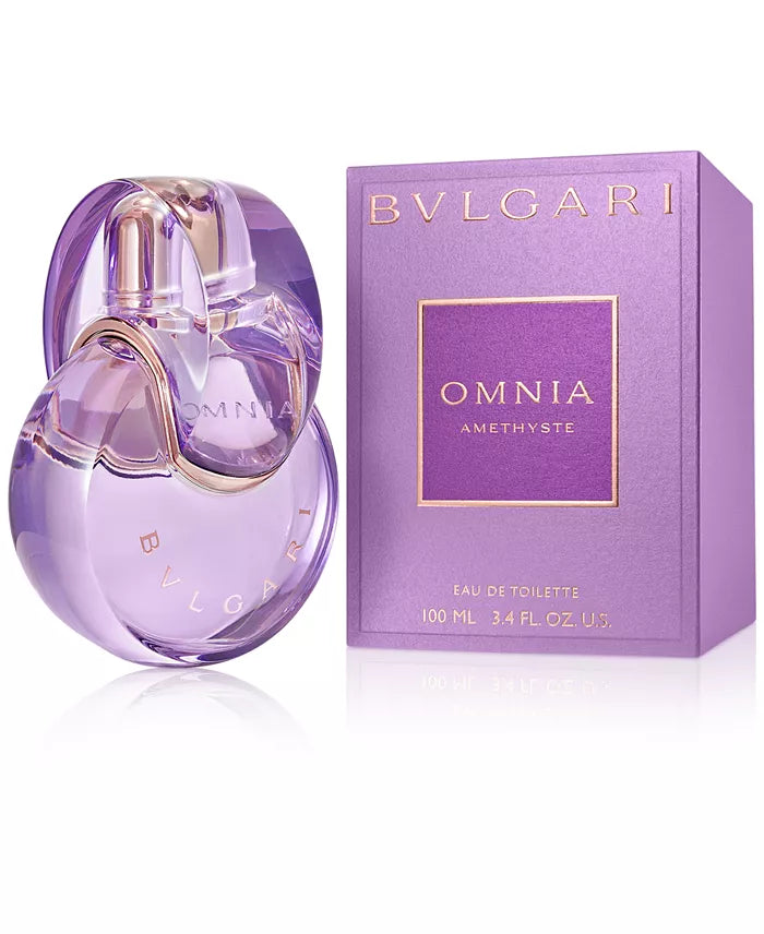 BVLGARI Omnia Amethyste Eau de Toilette for Women - 3.4 oz